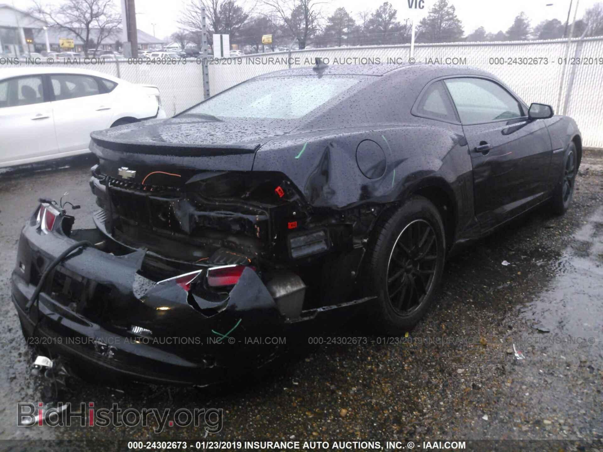 2012 CHEVROLET CAMARO - VIN: 2G1FA1E33C9172963 - Фото 4