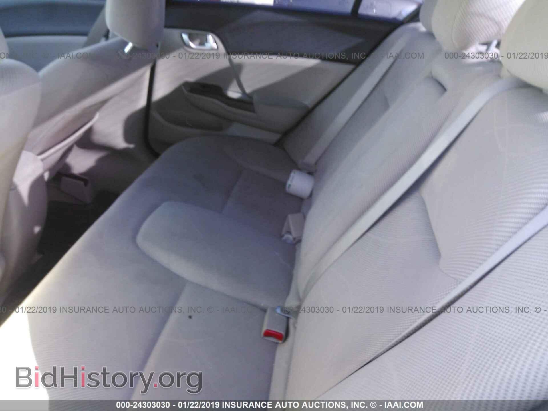2012 HONDA CIVIC - VIN: 19XFB2F88CE301429 - Photo 8