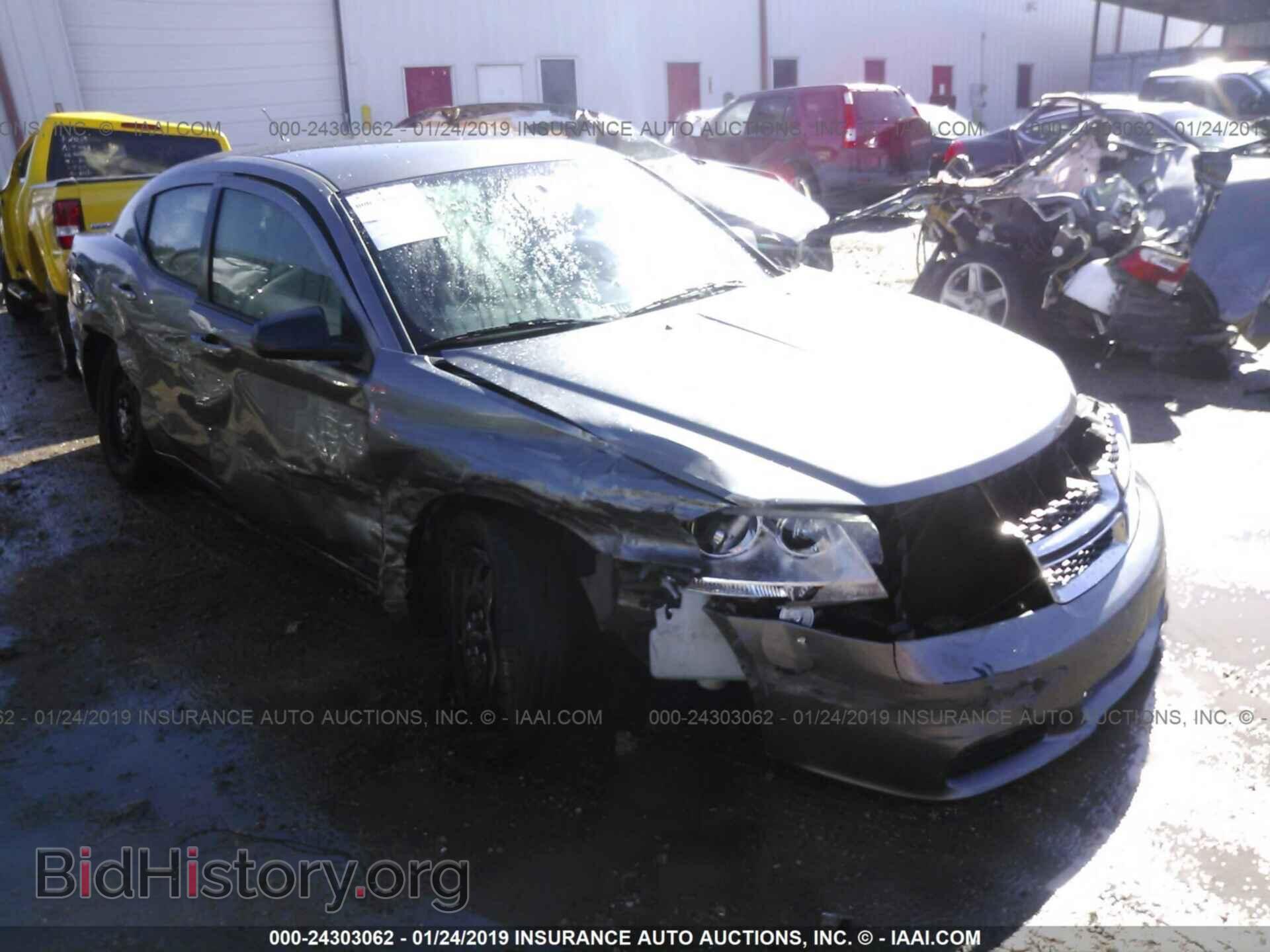 Photo 1C3CDZAB9CN290062 - DODGE AVENGER 2012