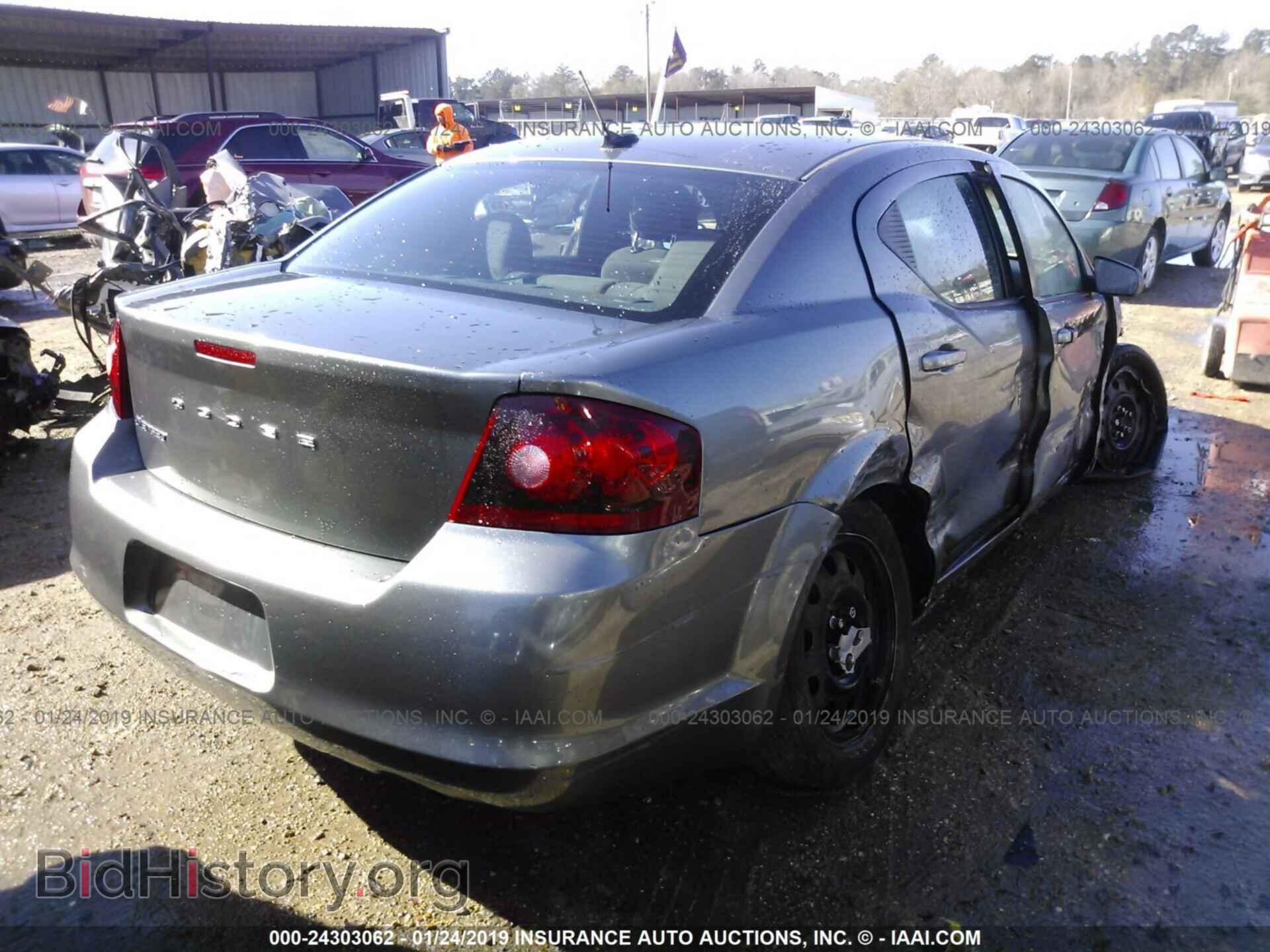 2012 DODGE AVENGER - VIN: 1C3CDZAB9CN290062 - Фото 4