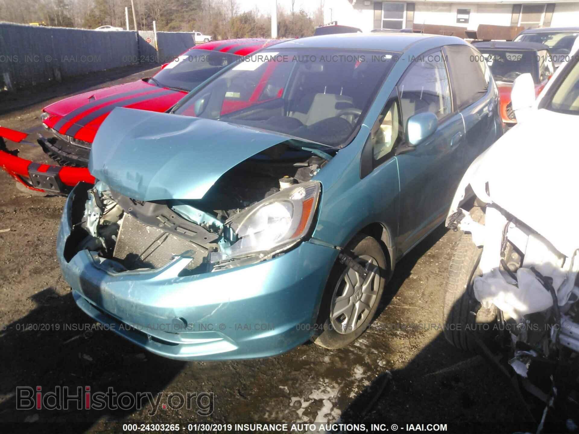 2013 HONDA FIT - VIN: JHMGE8H30DC055936 - Фото 2