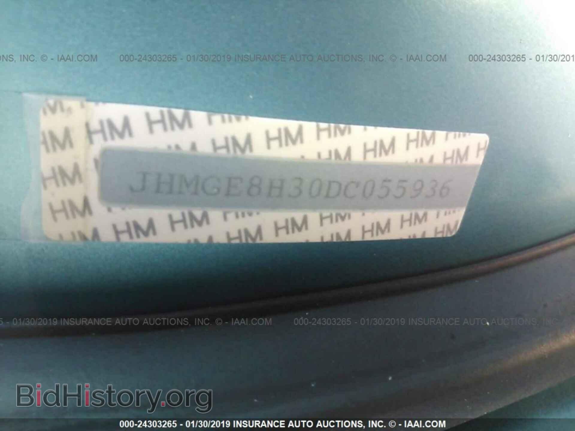 2013 HONDA FIT - VIN: JHMGE8H30DC055936 - Фото 9