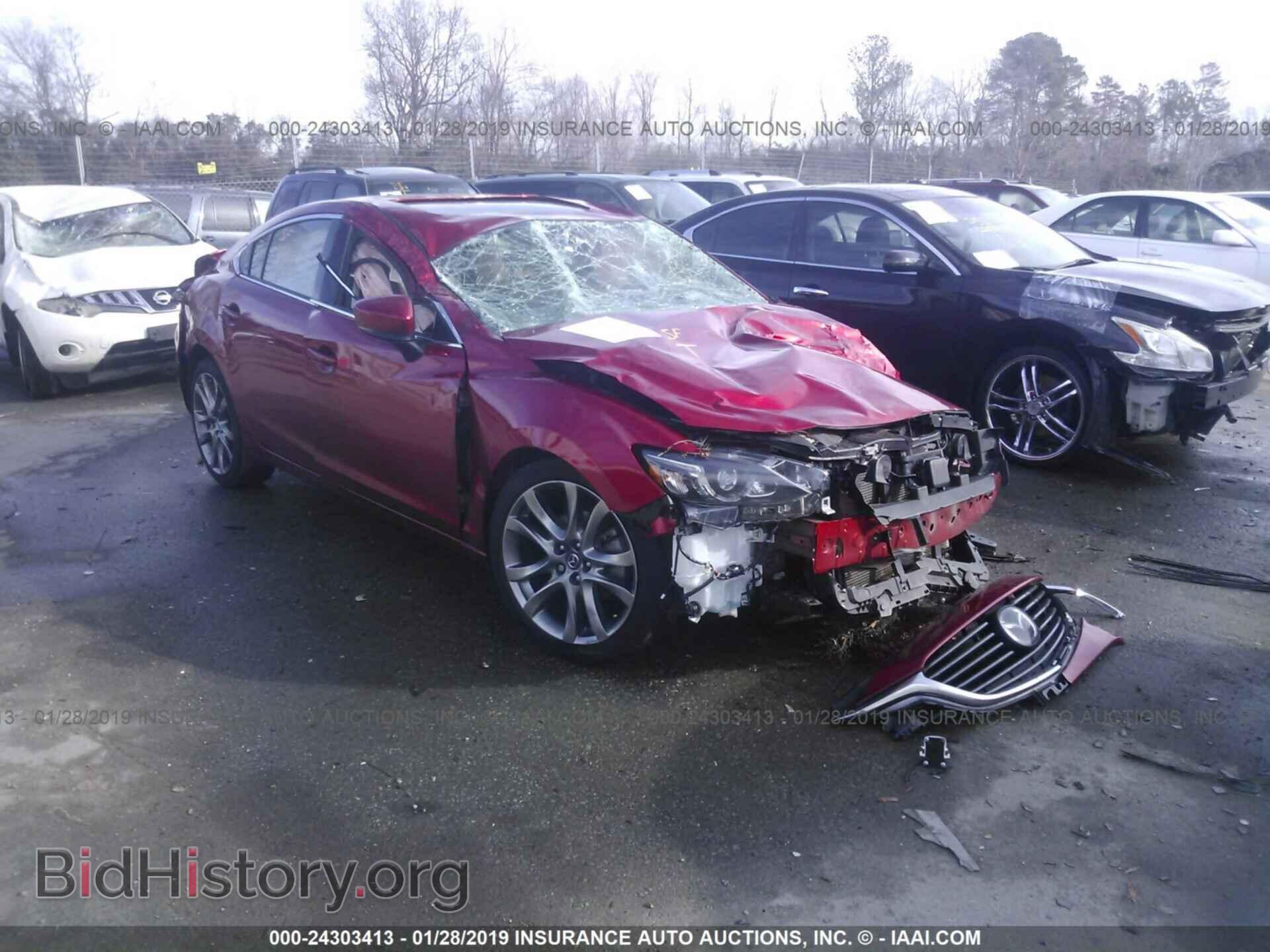 Фотография JM1GL1W53H1145800 - MAZDA 6 2017