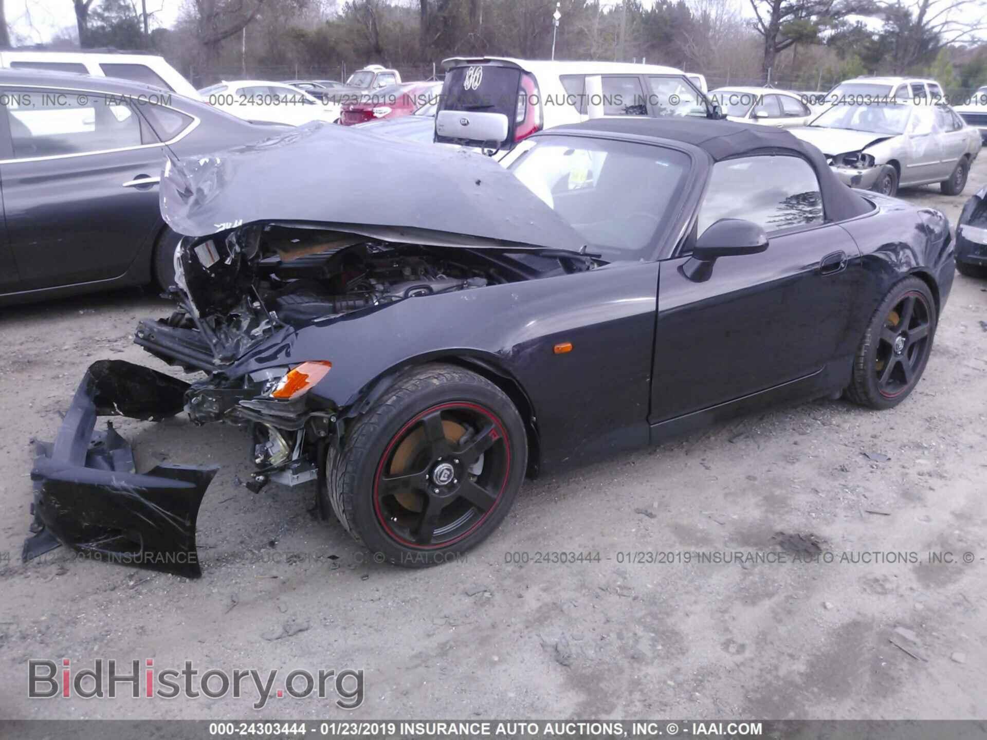 2002 HONDA S2000 - VIN: JHMAP11472T000049 - Фото 2