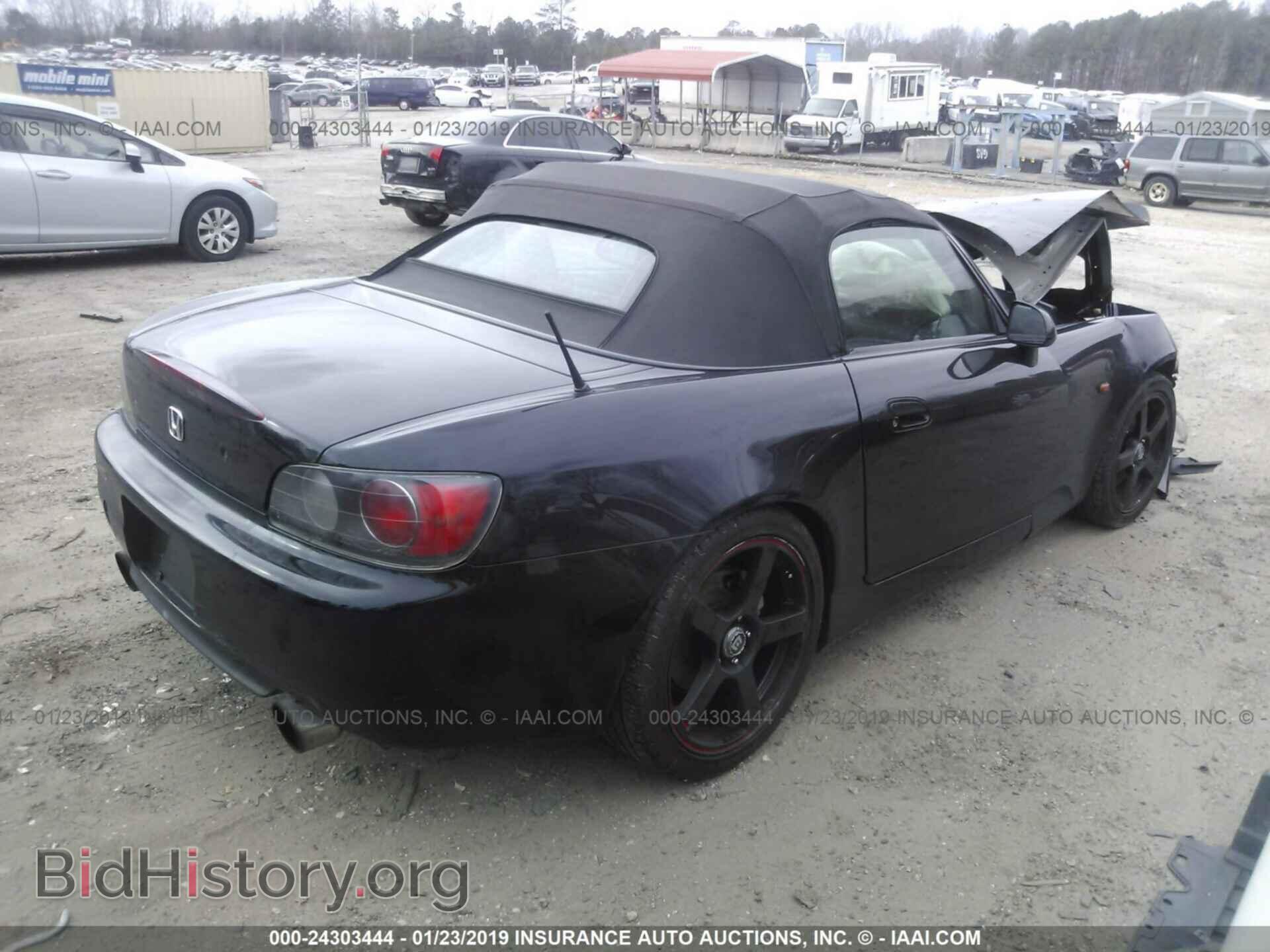 2002 HONDA S2000 - VIN: JHMAP11472T000049 - Фото 4