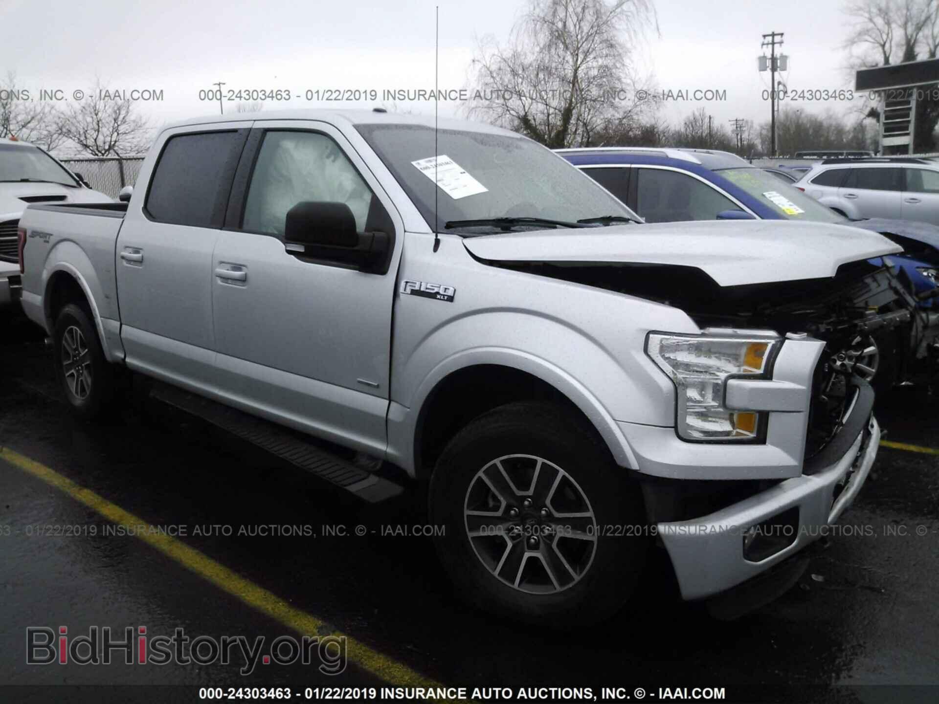 Фотография 1FTEW1EP8FKD17165 - FORD F150 2015