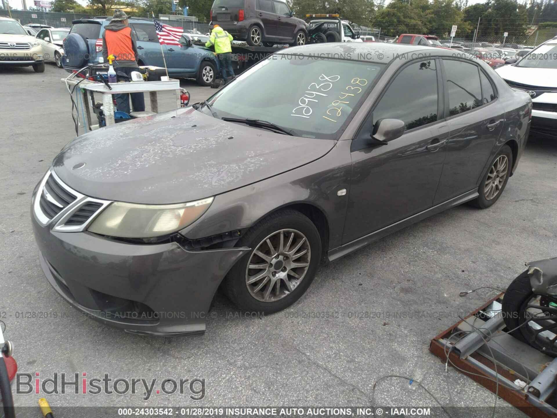 2008 SAAB 9-3 - VIN: YS3FB49Y081129438 - Фото 2
