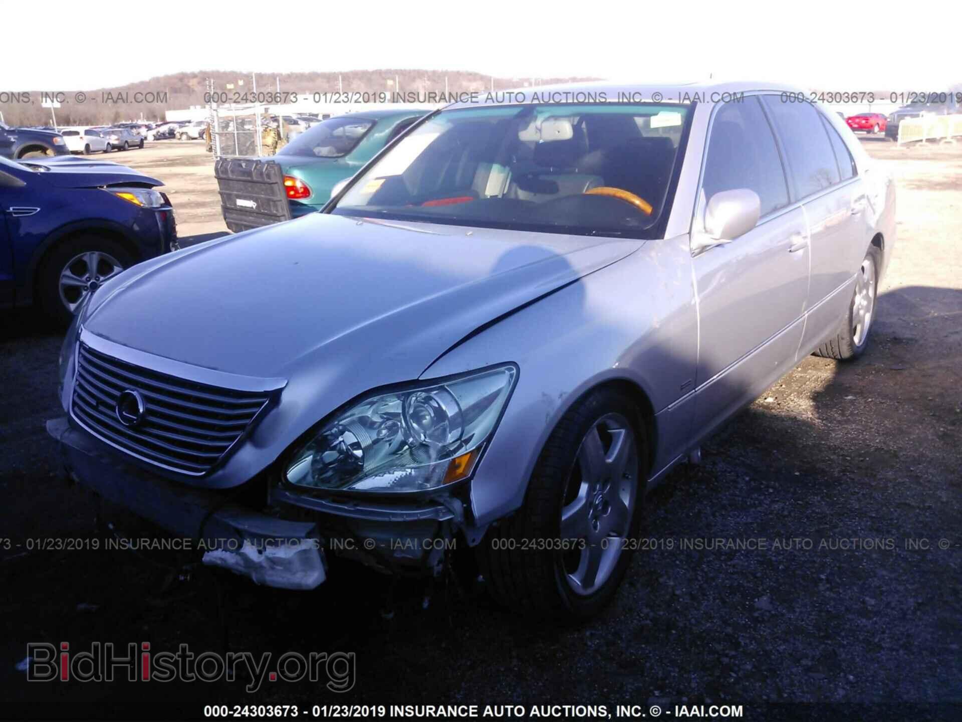 2004 LEXUS LS - VIN: JTHBN36F040125155 - Фото 2
