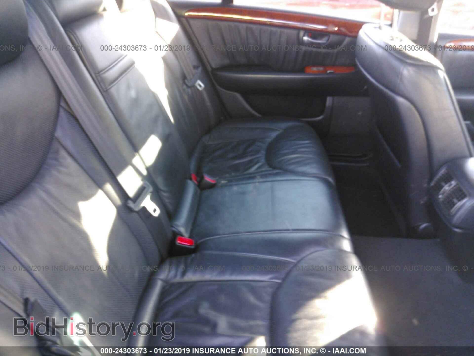 2004 LEXUS LS - VIN: JTHBN36F040125155 - Фото 8