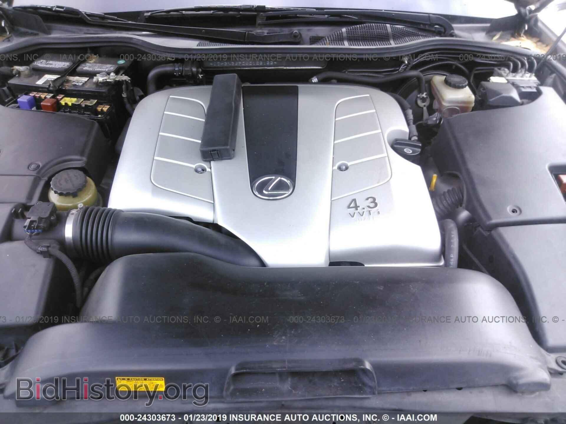 2004 LEXUS LS - VIN: JTHBN36F040125155 - Фото 10