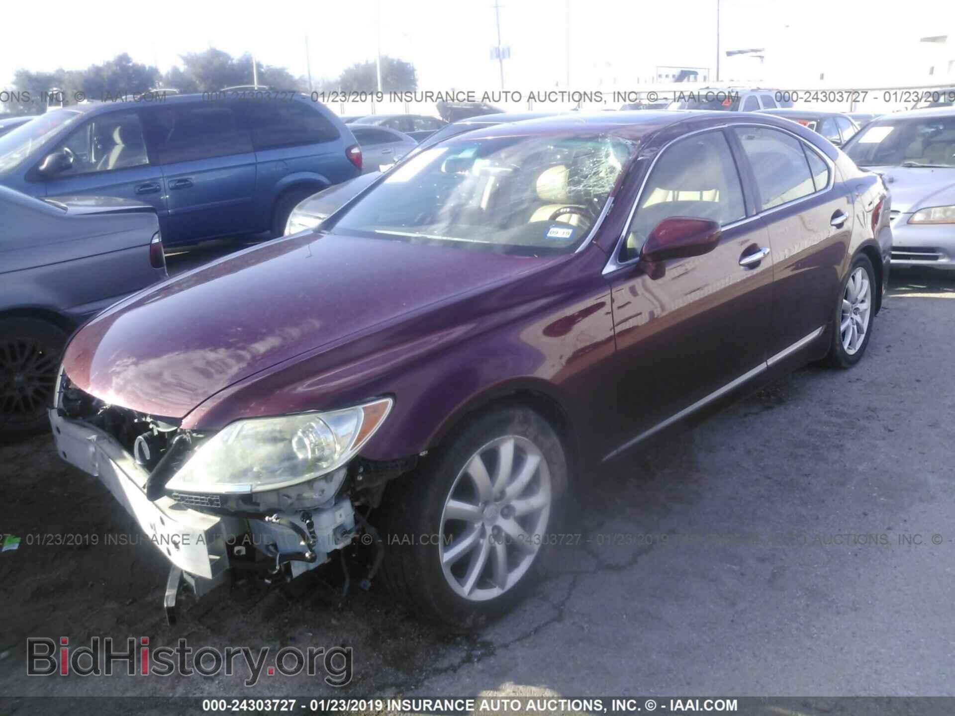 2008 LEXUS LS - VIN: JTHBL46F485053431 - Photo 2