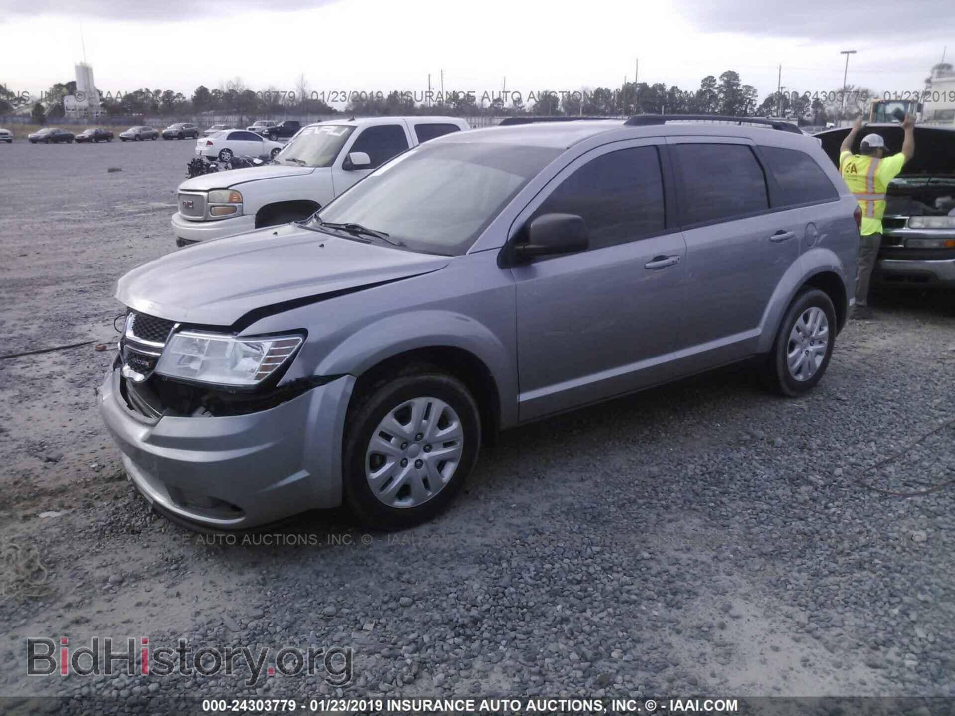 2017 DODGE JOURNEY - VIN: 3C4PDCAB7HT525897 - Фото 2