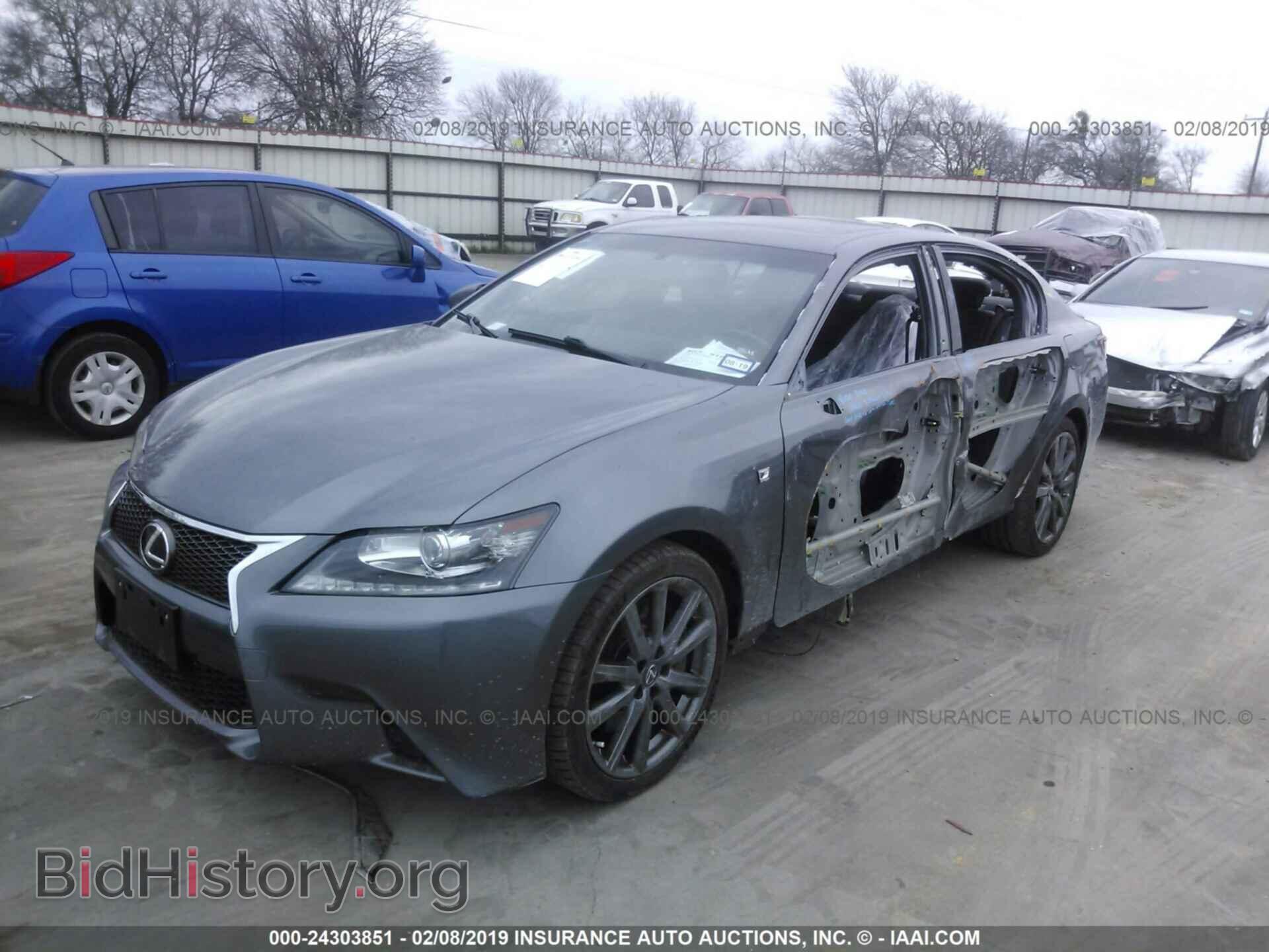 2015 LEXUS GS - VIN: JTHBE1BL5FA006708 - Фото 2