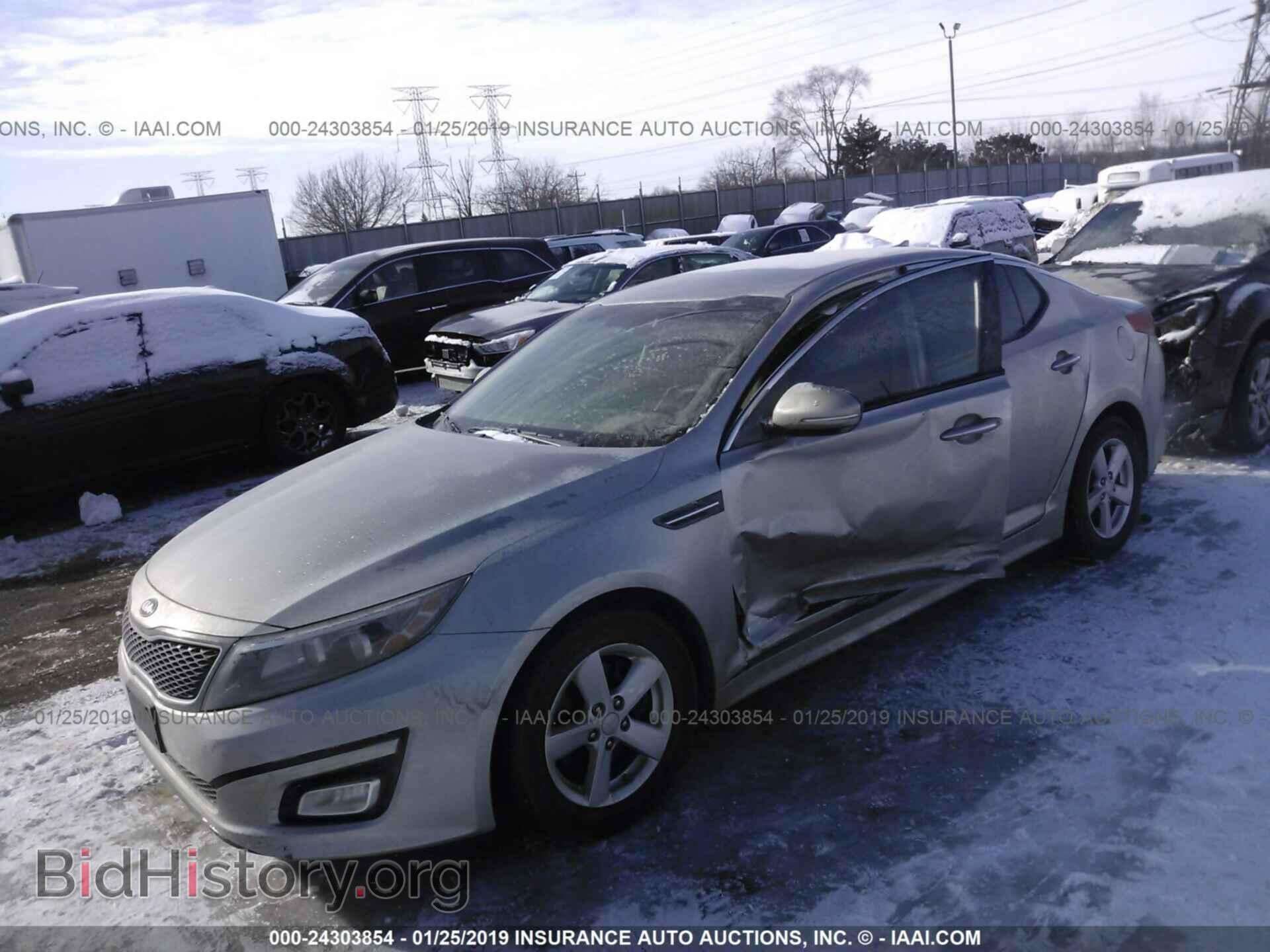 2015 KIA OPTIMA - VIN: KNAGM4A71F5533022 - Photo 2