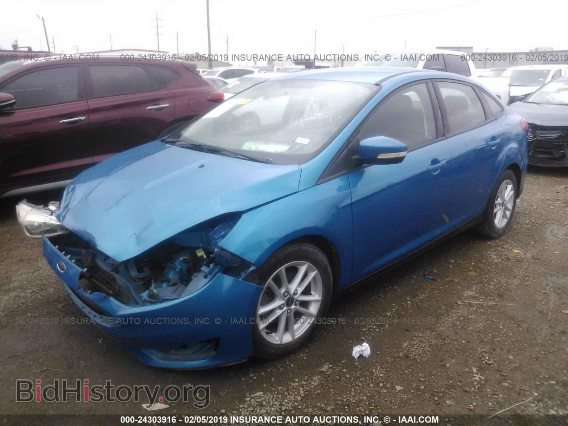 2015 FORD FOCUS - VIN: 1FADP3F20FL255106 - Фото 2
