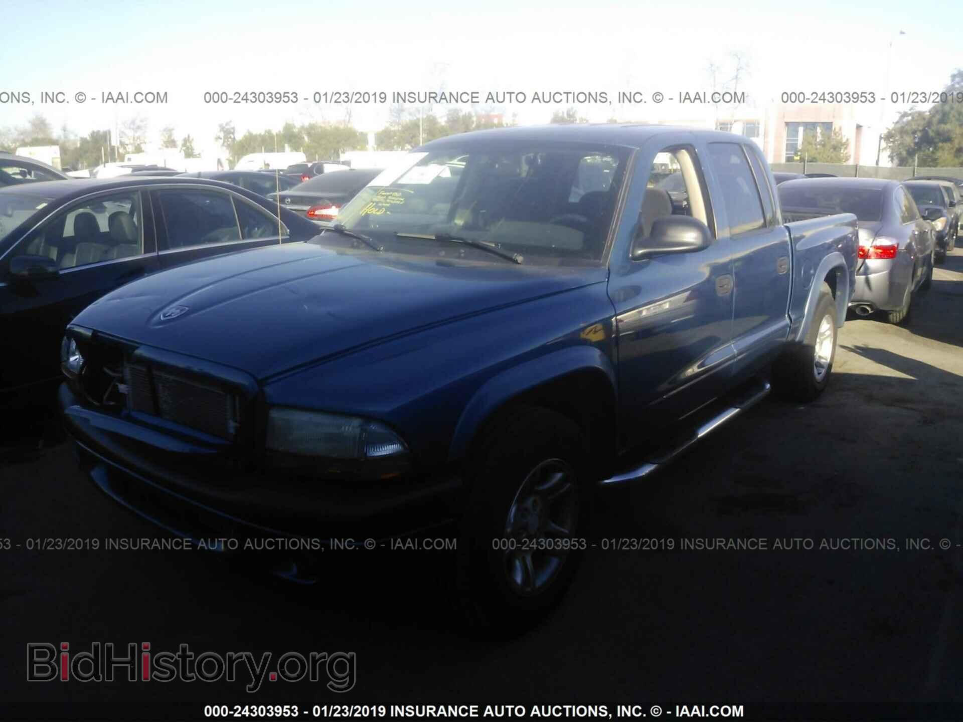 2003 DODGE DAKOTA - VIN: 1D7HL38N33S174199 - Фото 2