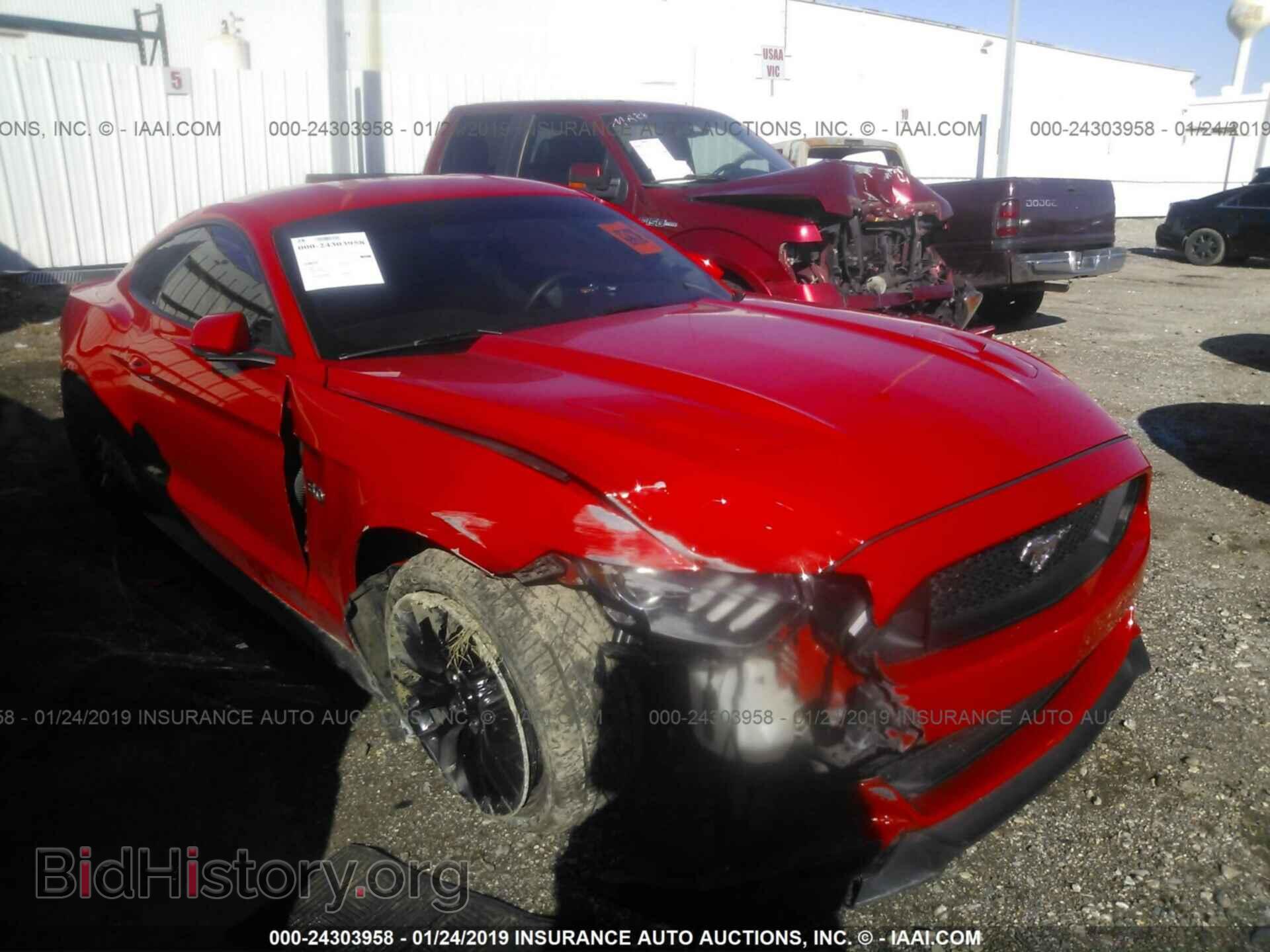 Фотография 1FA6P8CF4G5208793 - FORD MUSTANG 2016