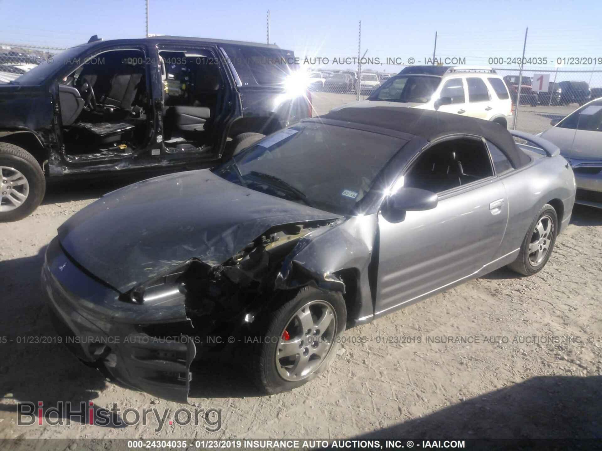 2005 MITSUBISHI ECLIPSE - VIN: 4A3AE45G85E013508 - Фото 2