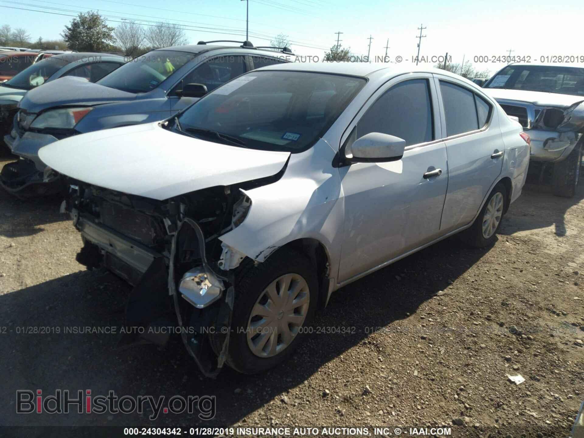 2016 NISSAN VERSA - VIN: 3N1CN7AP1GL854465 - Фото 2