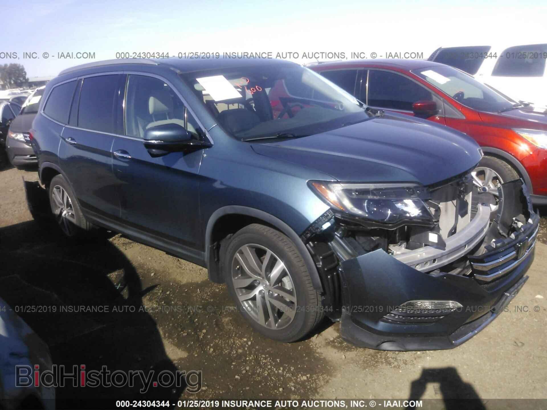 Фотография 5FNYF5H93GB010065 - HONDA PILOT 2016