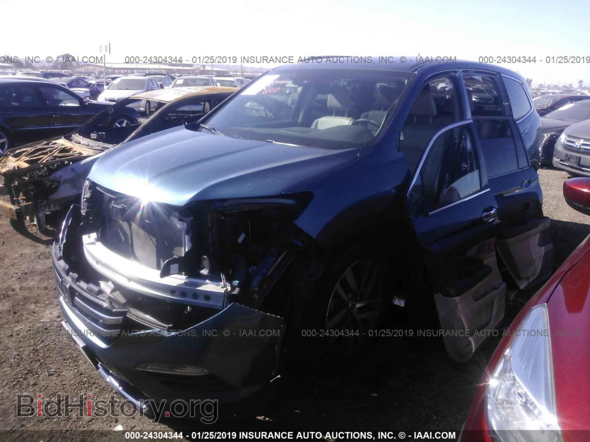 2016 HONDA PILOT - VIN: 5FNYF5H93GB010065 - Photo 2