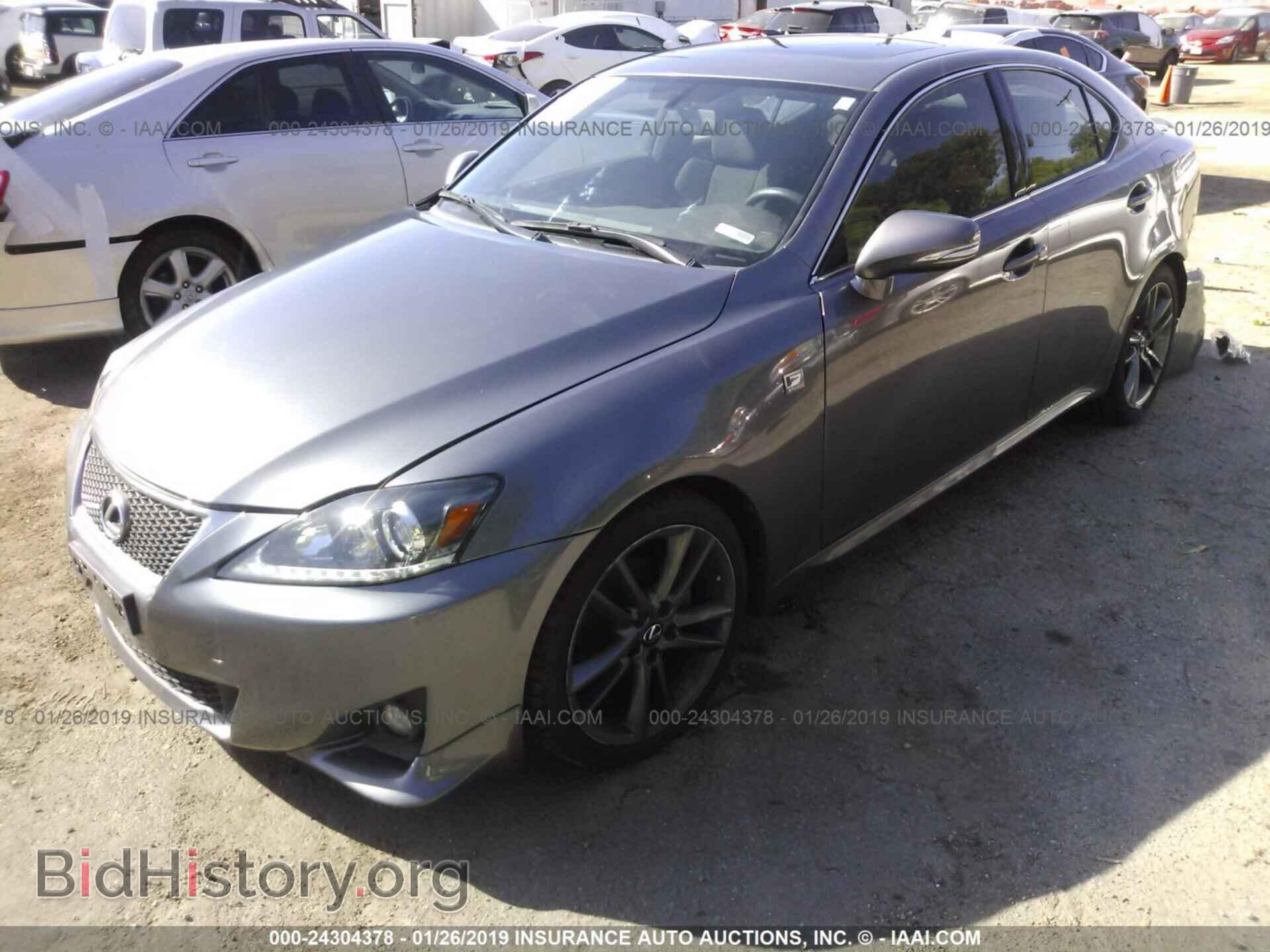 2012 LEXUS IS - VIN: JTHBF5C23C5162339 - Photo 2