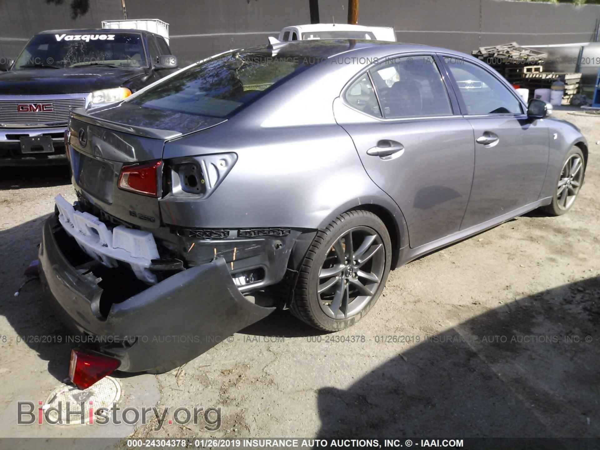 2012 LEXUS IS - VIN: JTHBF5C23C5162339 - Photo 4
