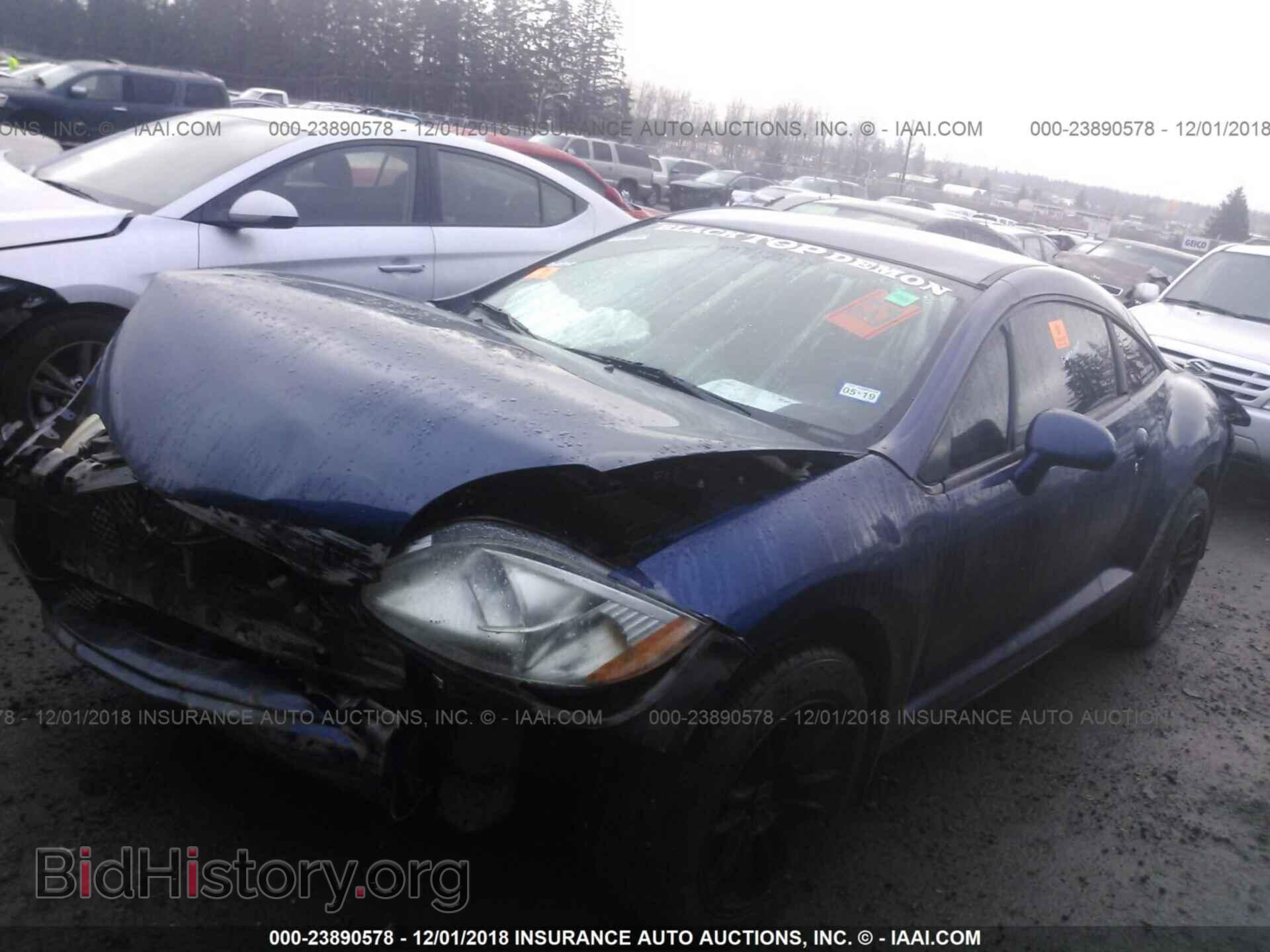 2009 MITSUBISHI ECLIPSE - VIN: 4A3AK24F49E037669 - Фото 2