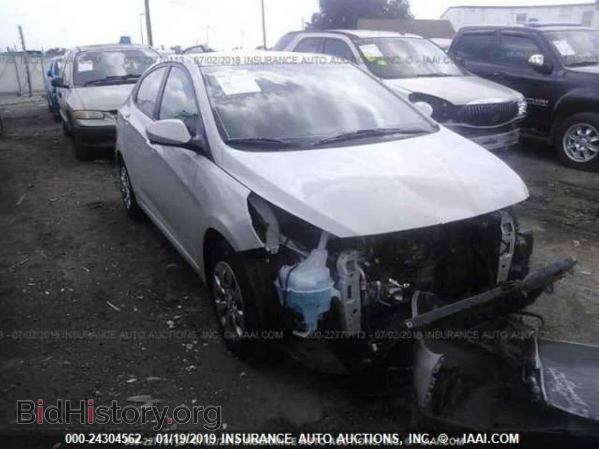 Фотография KMHCT4AE7GU060698 - HYUNDAI ACCENT 2016