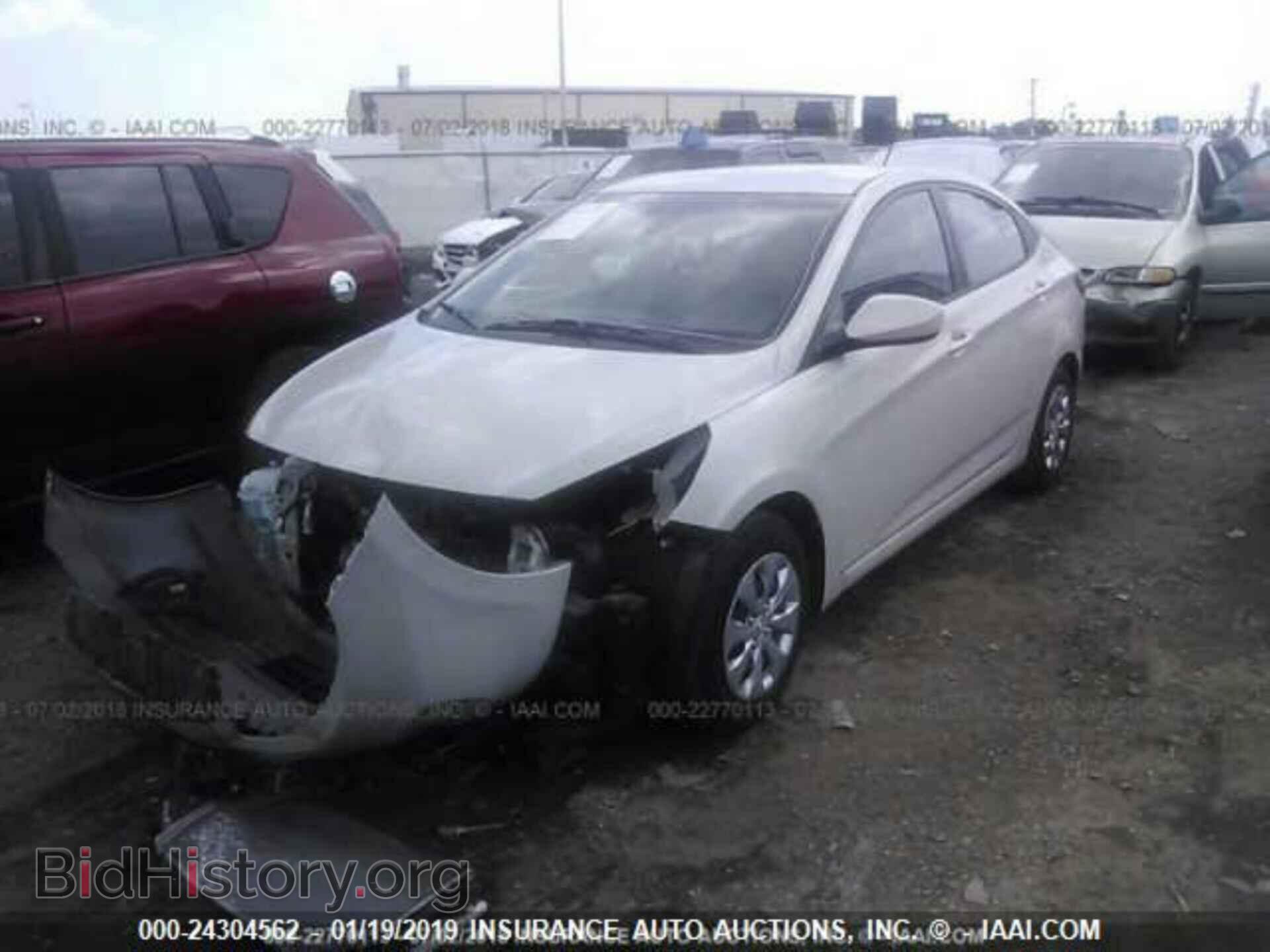 2016 HYUNDAI ACCENT - VIN: KMHCT4AE7GU060698 - Фото 2