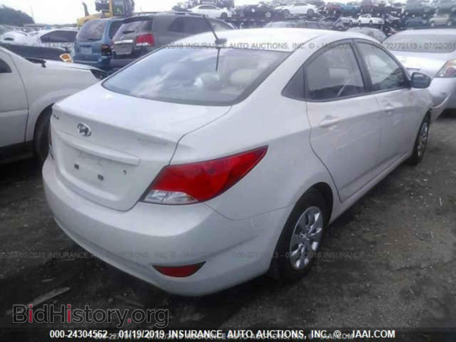 2016 HYUNDAI ACCENT - VIN: KMHCT4AE7GU060698 - Фото 4
