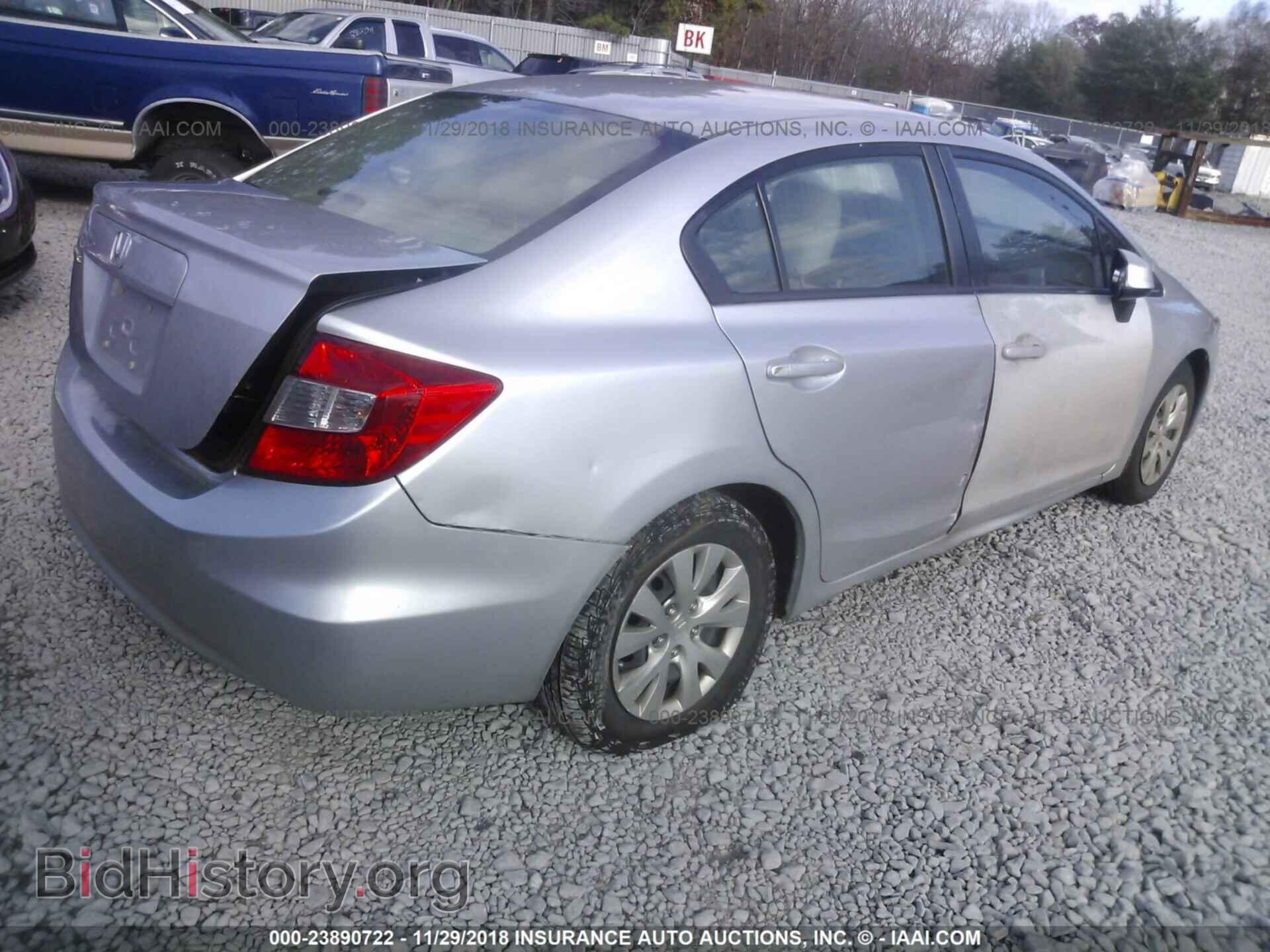 2012 HONDA CIVIC - VIN: 19XFB2F58CE349809 - Photo 4