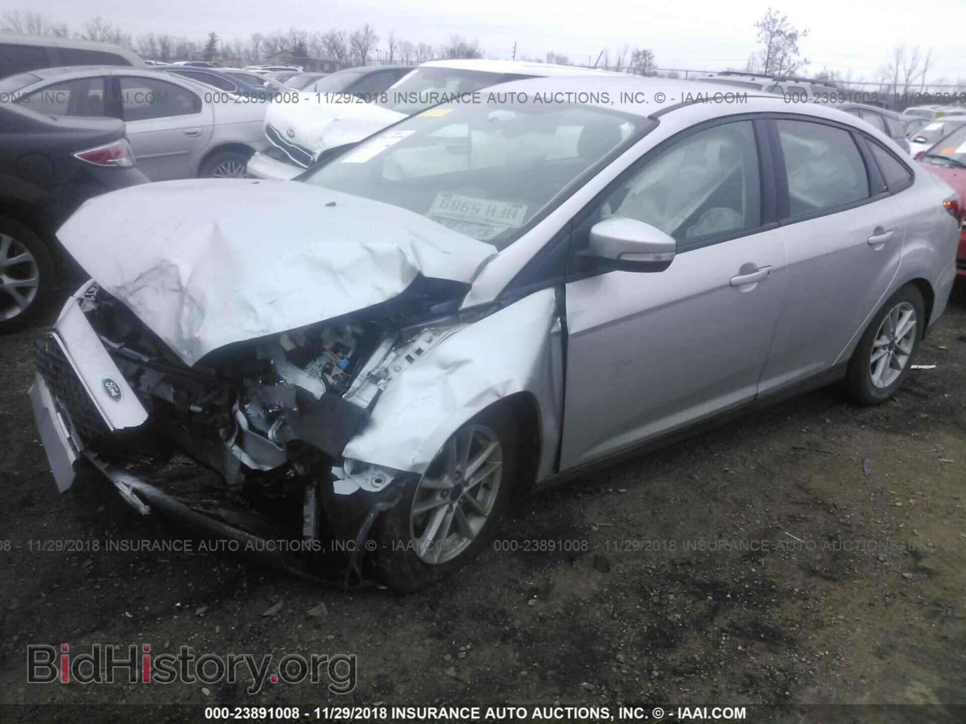 2017 FORD FOCUS - VIN: 1FADP3F27HL253551 - Фото 2