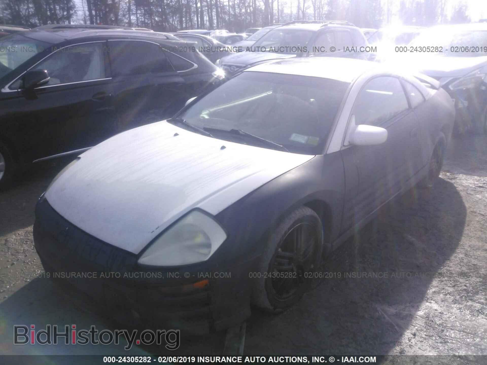 2004 MITSUBISHI ECLIPSE - VIN: 4A3AC84H94E050539 - Фото 2