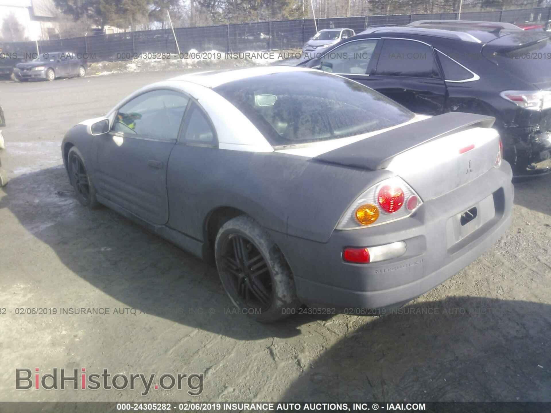 2004 MITSUBISHI ECLIPSE - VIN: 4A3AC84H94E050539 - Фото 3