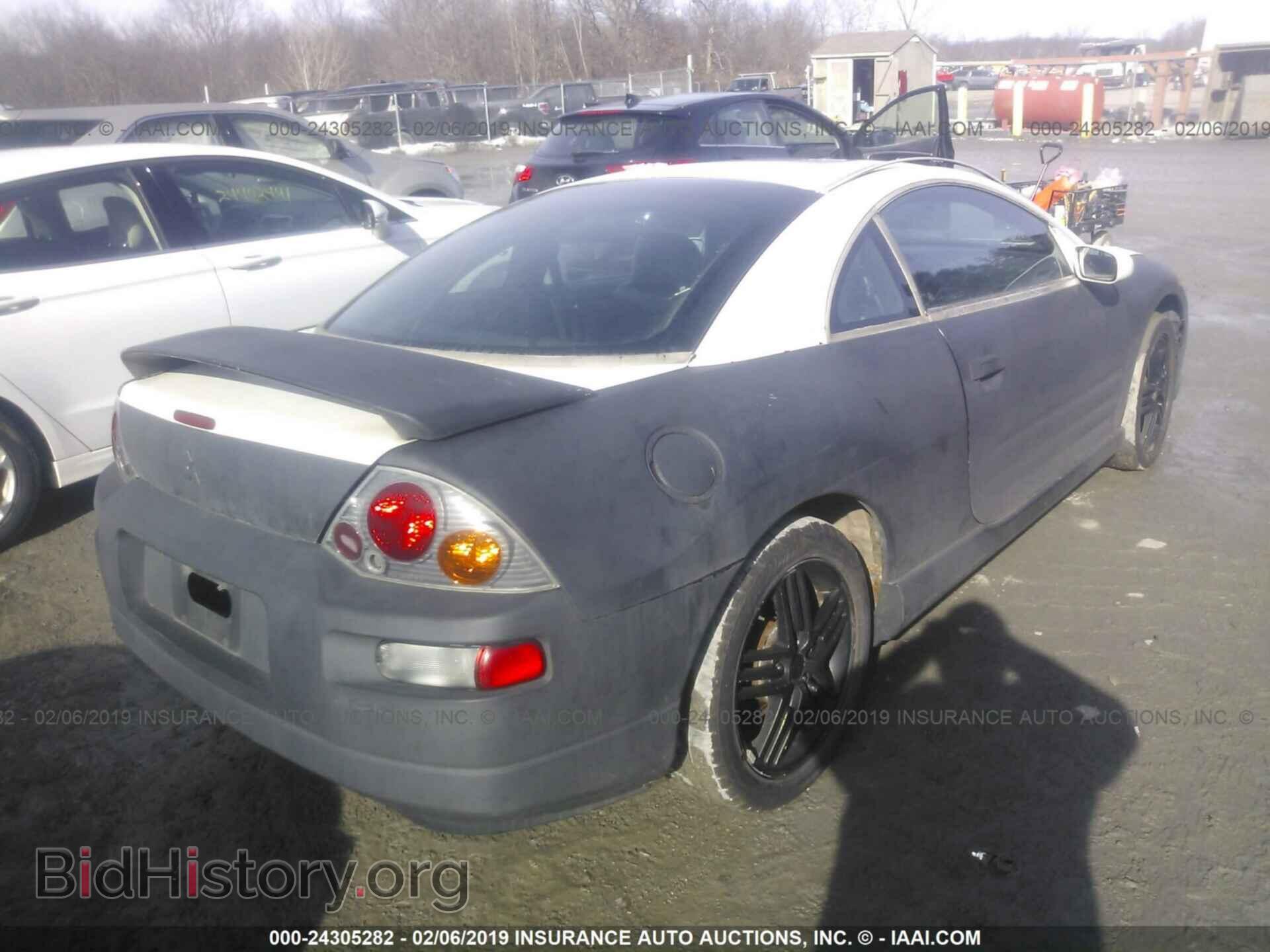 2004 MITSUBISHI ECLIPSE - VIN: 4A3AC84H94E050539 - Фото 4