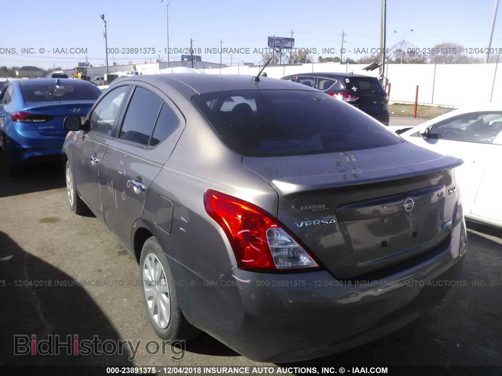 2012 NISSAN VERSA - VIN: 3N1CN7AP8CL913005 - Фото 3