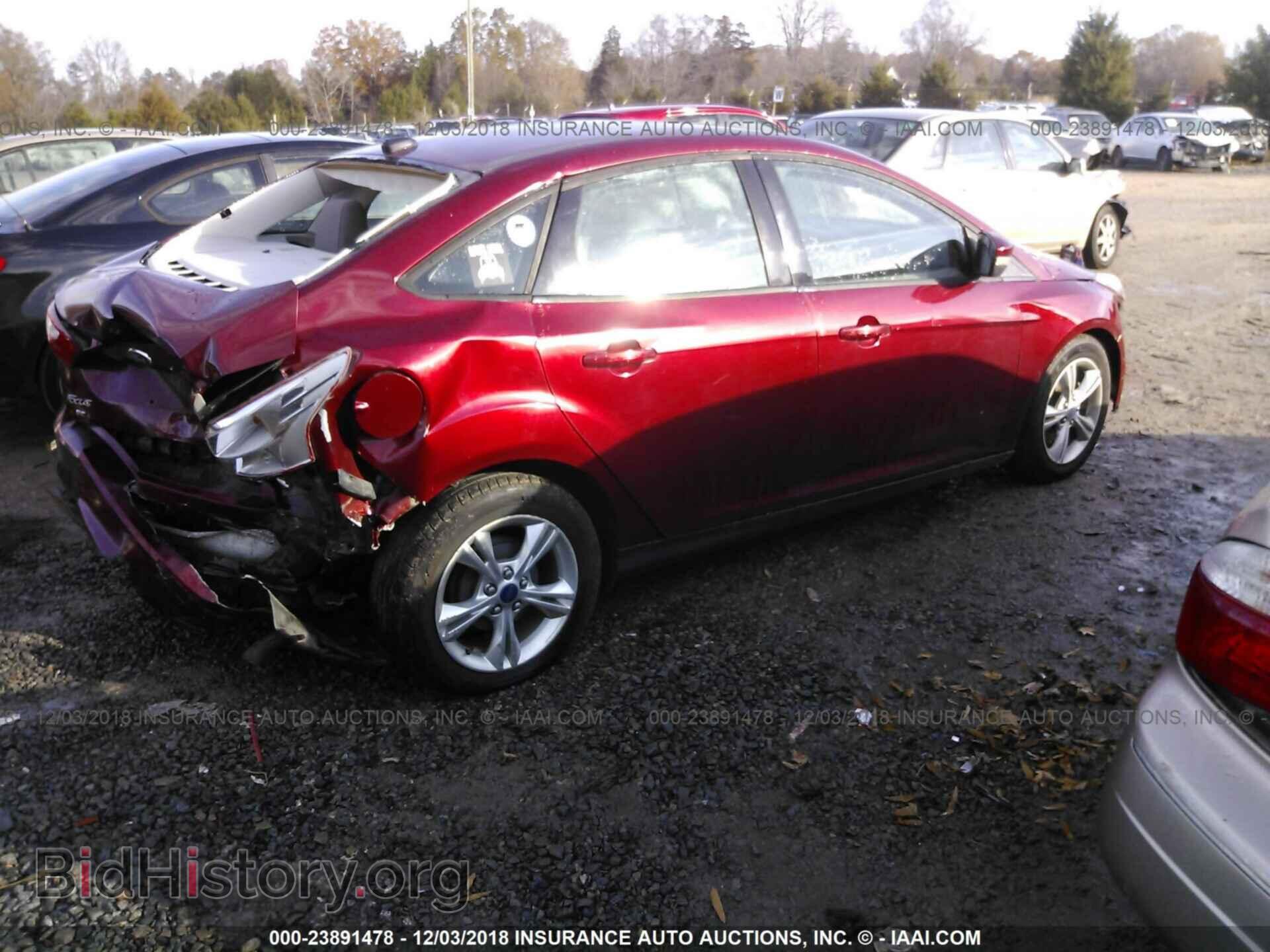 2013 FORD FOCUS - VIN: 1FADP3F29DL167345 - Фото 4
