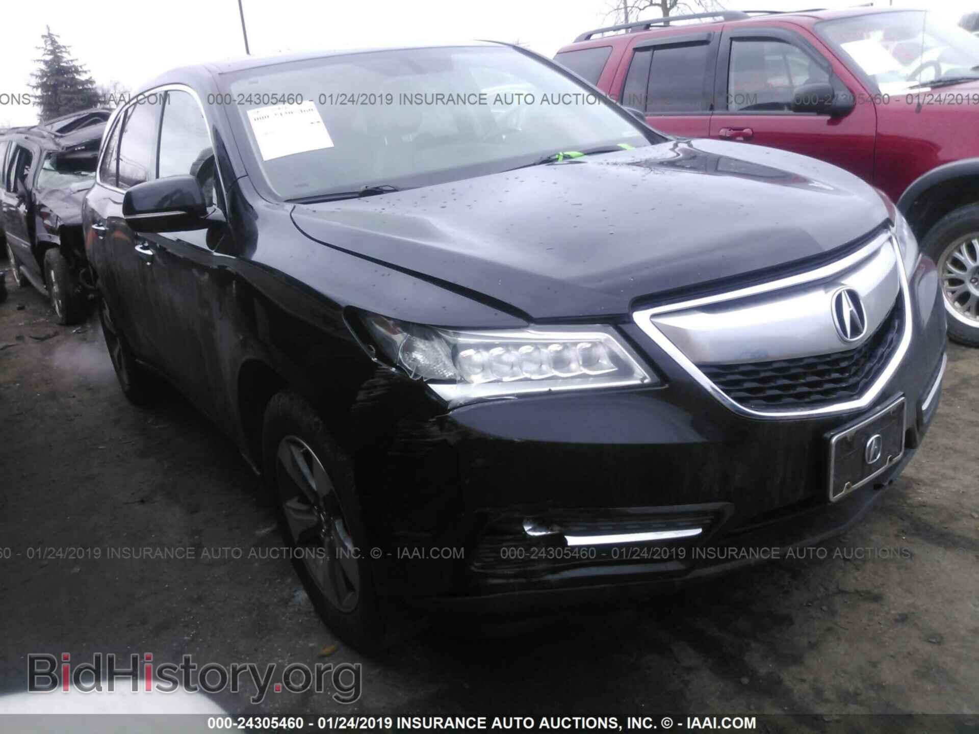 Фотография 5FRYD4H21FB007469 - ACURA MDX 2015