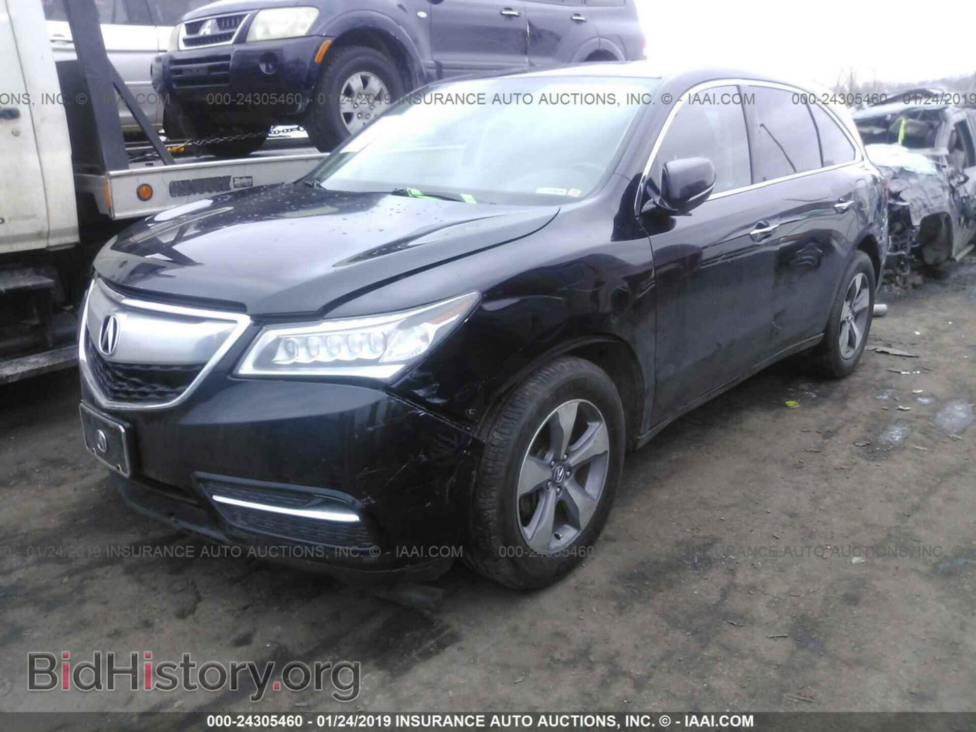 2015 ACURA MDX - VIN: 5FRYD4H21FB007469 - Фото 2