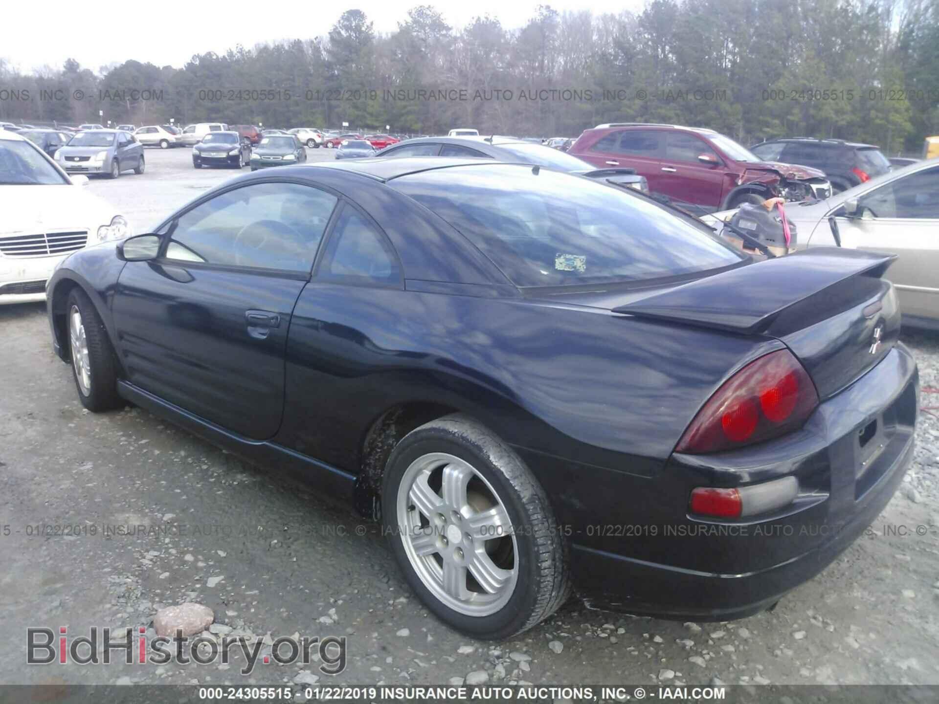 2001 MITSUBISHI ECLIPSE - VIN: 4A3AC54H31E063779 - Фото 3