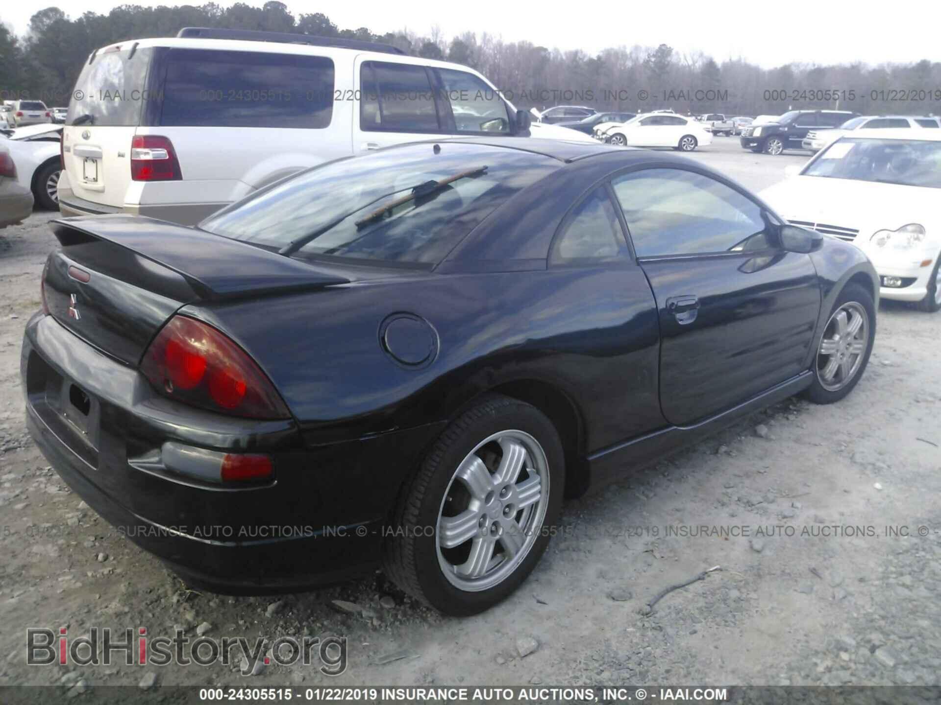 2001 MITSUBISHI ECLIPSE - VIN: 4A3AC54H31E063779 - Фото 4