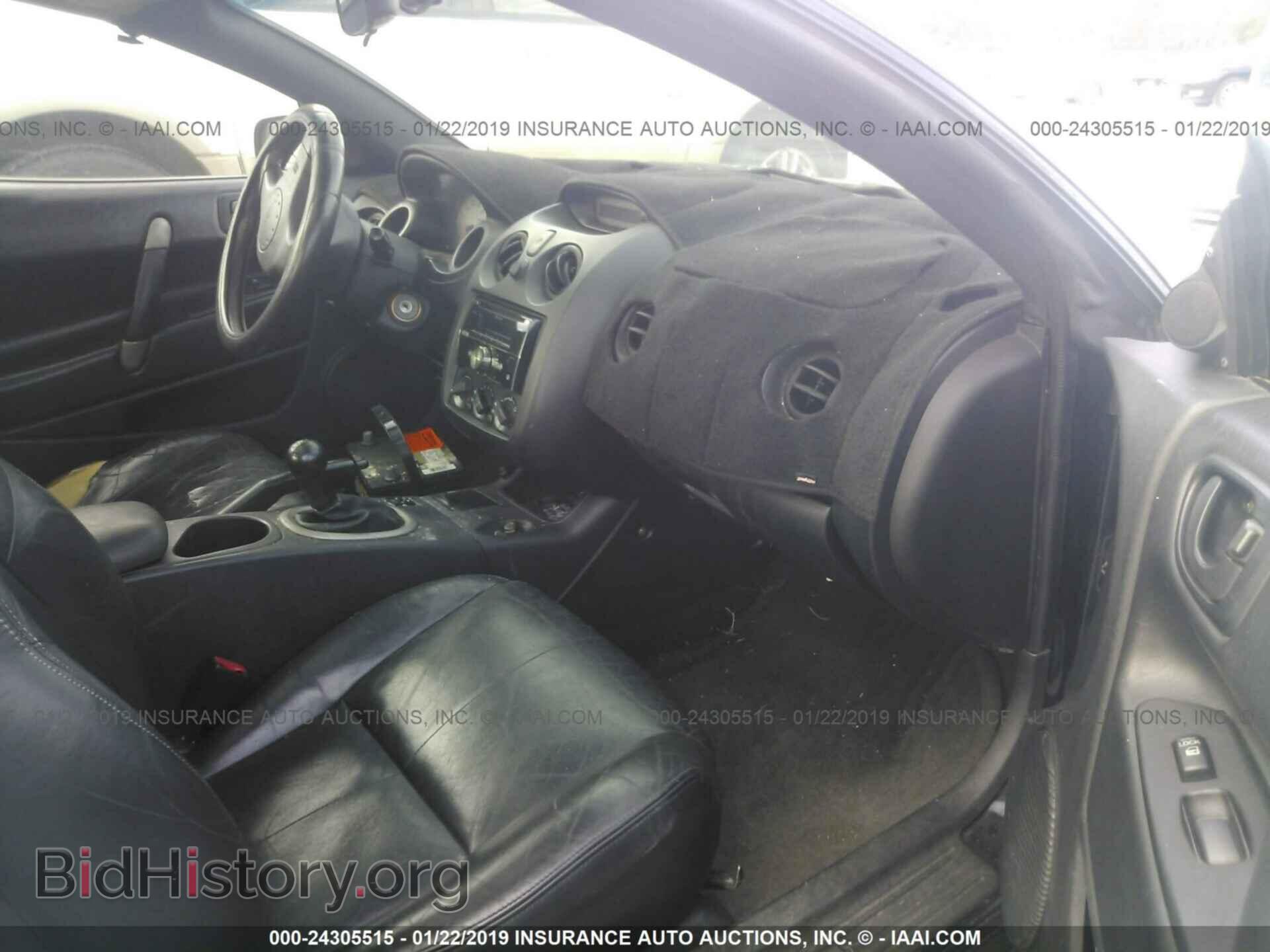 2001 MITSUBISHI ECLIPSE - VIN: 4A3AC54H31E063779 - Фото 5
