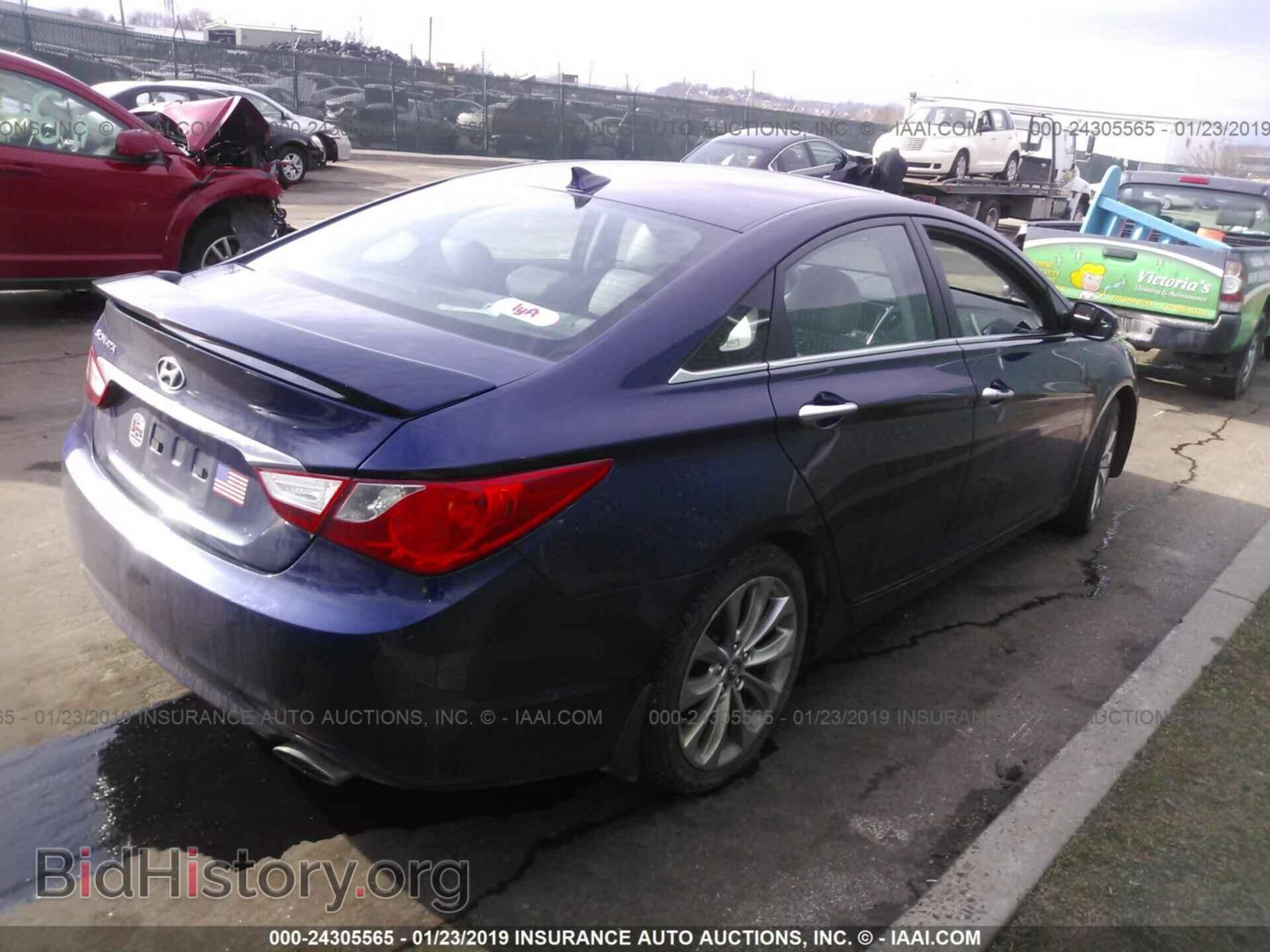 2012 HYUNDAI SONATA - VIN: 5NPEC4AC7CH472989 - Фото 4