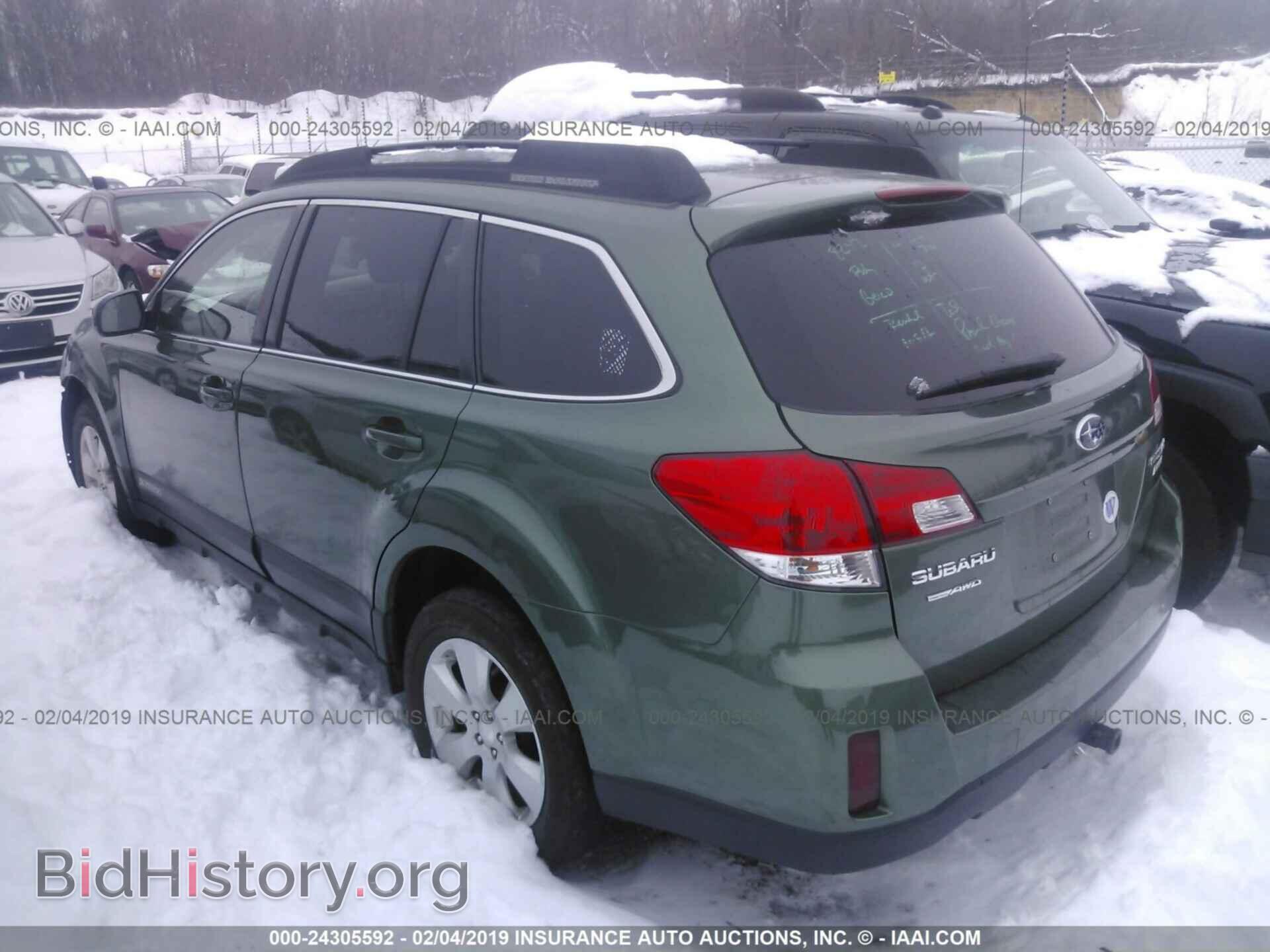 2011 SUBARU OUTBACK - VIN: 4S4BRBCC5B3389151 - Фото 3