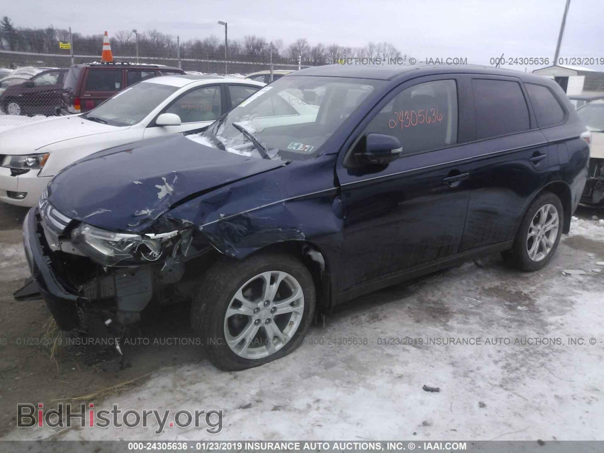 2014 MITSUBISHI OUTLANDER - VIN: JA4AD3A35EZ013875 - Фото 2