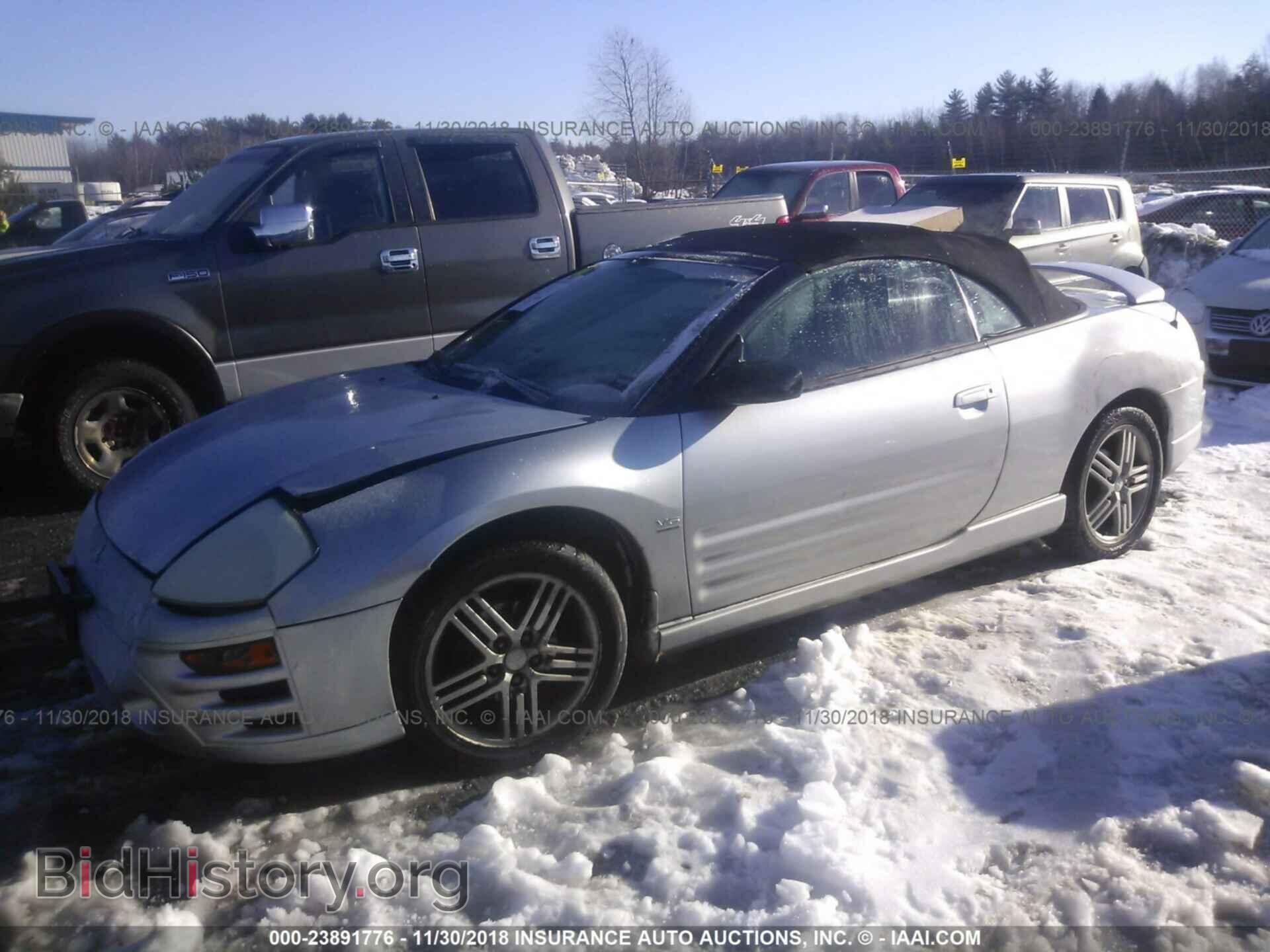 2004 MITSUBISHI ECLIPSE - VIN: 4A3AE55H74E065676 - Фото 2