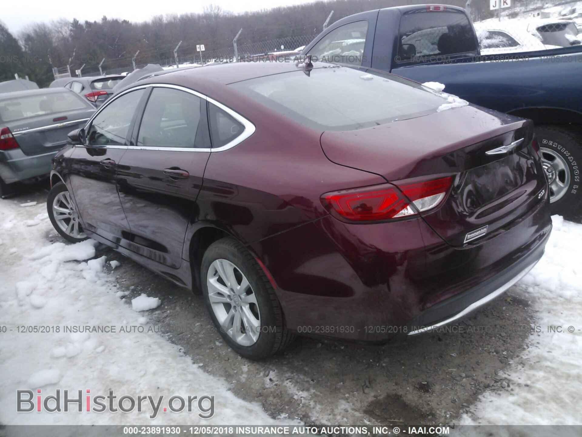 2016 CHRYSLER 200 - VIN: 1C3CCCAB3GN104425 - Фото 3