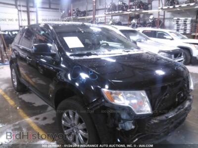 2007 Ford EDGE, черный — VIN 2FMDK49C67BA58294, IAAI