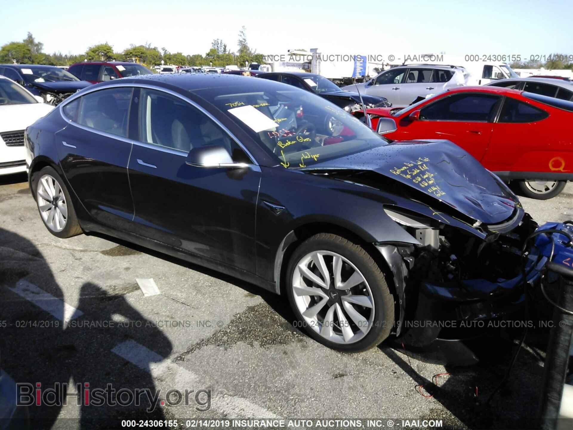 Photo 5YJ3E1EA8JF031053 - TESLA MODEL 3 2018